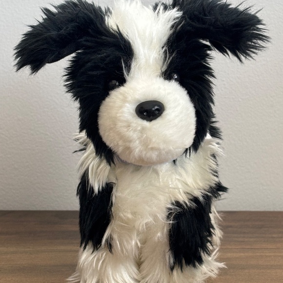 American Girl Doll Pet Puppy Dog Sheepdog Black & White Truly Me Posable 2017 - Picture 2 of 7
